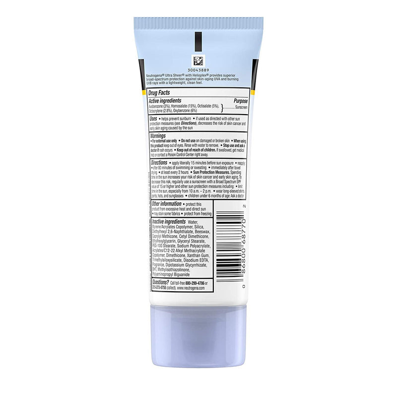Neutrogena Ultra Sheer Dry-touch Sunscreen SPF 70 (12/CS) 