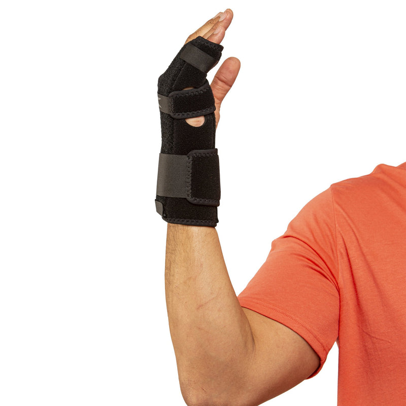 Hely & Weber Hand / Finger Brace TKO Standard Neoprene / Nylon / UBL Right Hand Black Regular 