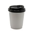 Drinking Cup Medd Max LLC 8 oz. Paper Double Wall White Disposable (Case of 500)