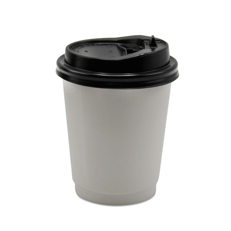Drinking Cup Medd Max LLC 8 oz. Paper Double Wall White Disposable (Case of 500)