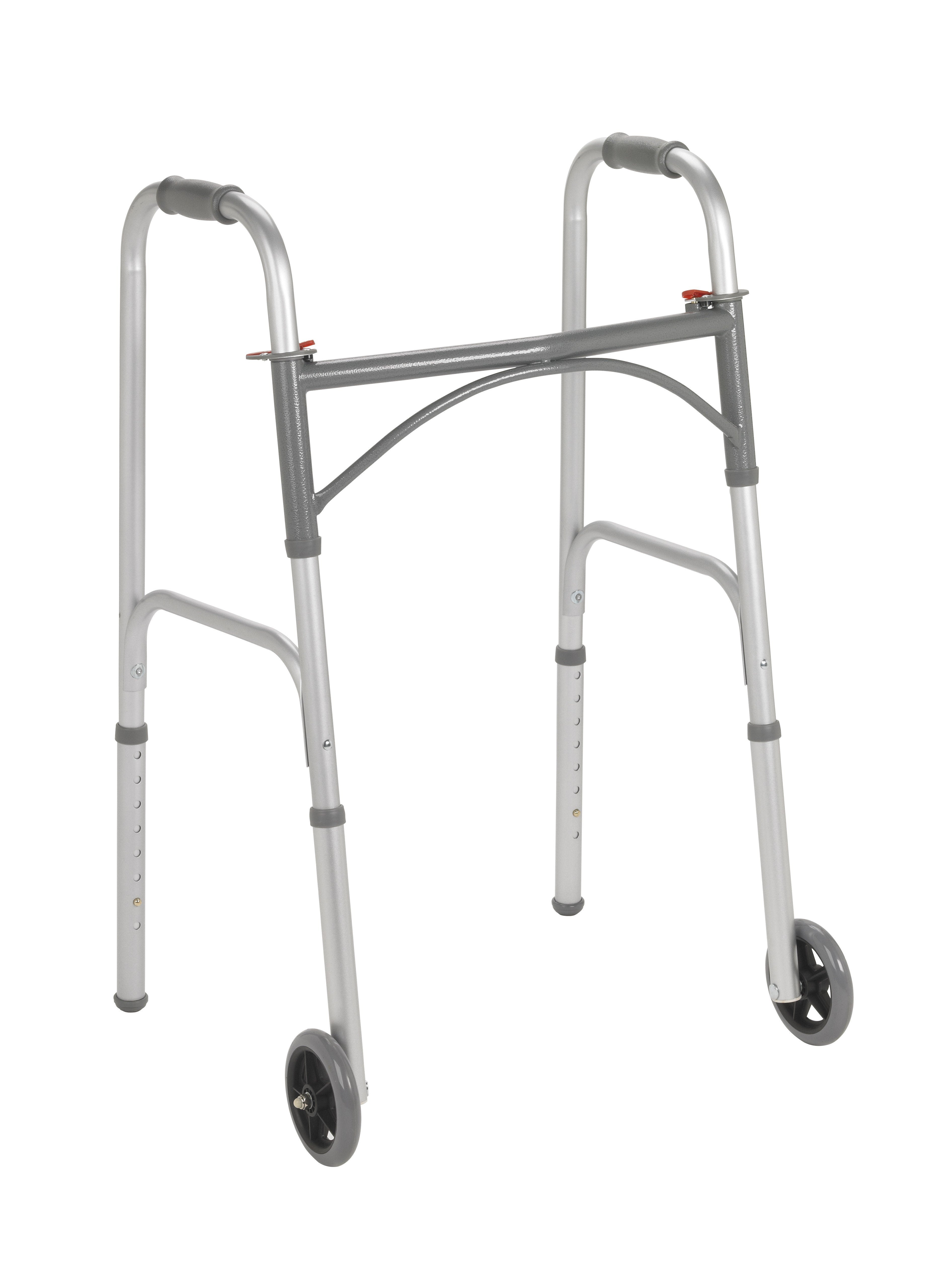 drive Steel Folding Walker, 25 – 32 Inch Height (Case of 4)