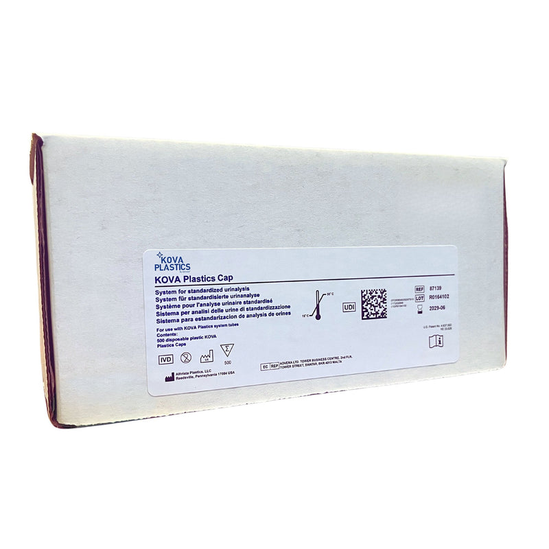 Alltrista Plastics LLC Kova Snap Cap Urinalysis Cap (500/BX) 