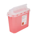 McKesson Brand McKesson Prevent Two-Piece Sharps Container, 5.4 Quart, 11 x 12 x 4-3/4 Inch (20/CS) 