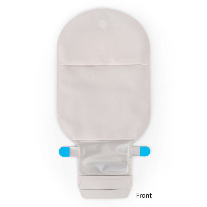 SenSura Mio Flat 1-Piece Opaque Ostomy Pouch, Trim to fit 10 – 55 mm Stomas (Box of 10)