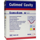 DRESSING FOAM 5CMX6CM ST 10/BX