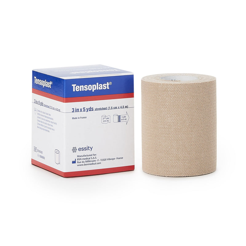 Tensoplast No Closure Elastic Adhesive Bandage, 3 Inch x 5 Yard (Case of 36)