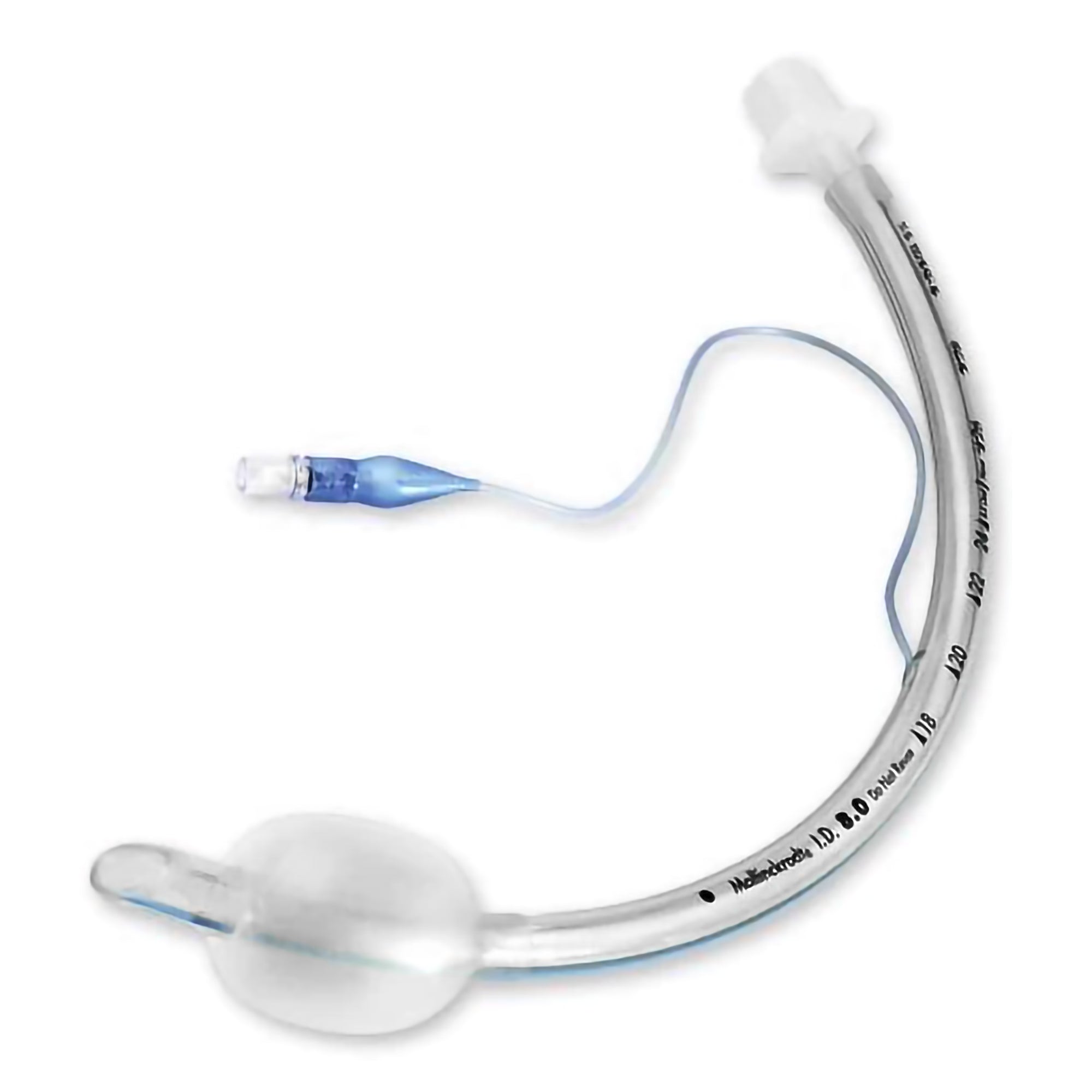 Cuffed Endotracheal Tube Hi-Lo Curved 6.0 mm ID Adult Murphy Eye 