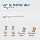 TAS Toe Splint, One Size Fits Most (Case of 36)
