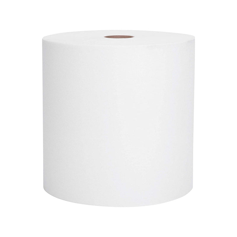 Kimberly Clark Scott Paper Towels, Hardwound, Continuous Roll, 8", White (6/CS) 