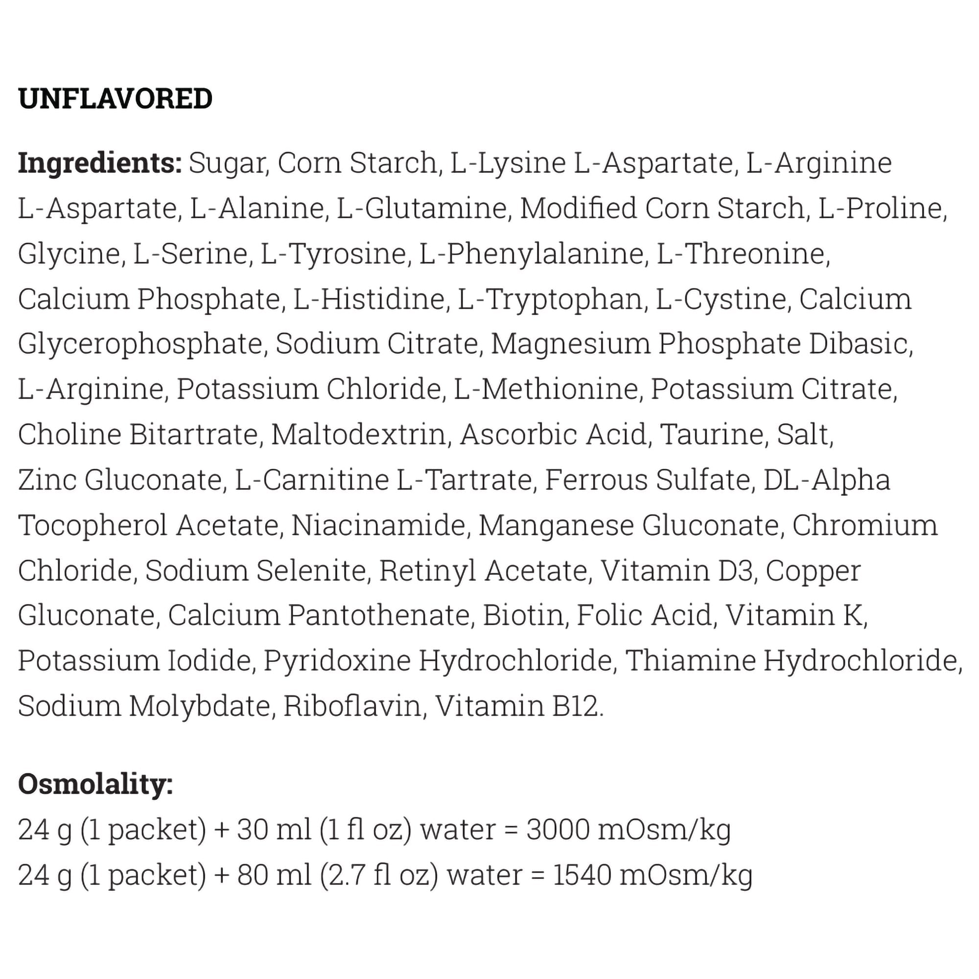 Vitaflo USA LLC MSUD gel Formula for use in the Dietary Management of MSUD (30/BX) 