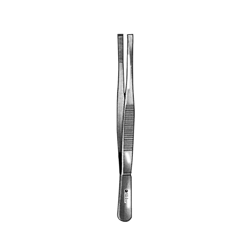 Sklar Adlerkreutz Tissue Forceps - 10", Straight, 4x5 Teeth - 19-1981