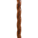 Brazos Twisted Oak Cane with T-Handle, Red, 37-Inch Height (Each)