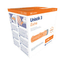 Unistik 3 Extra Safety Lancet, 21 Gauge, 2-millimeter Depth (Box of 200)