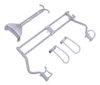 RETRACTOR BALFOUR ABDOMINAL W/CENTER BLADE 2-1/2IN BLADE