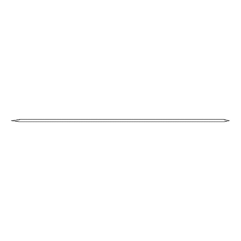 Orthopedic Wire Micro-Aire K-Wire Double Trocar Points Sterile Stainless Steel 1.1 mm X 6 Inch (Pack)
