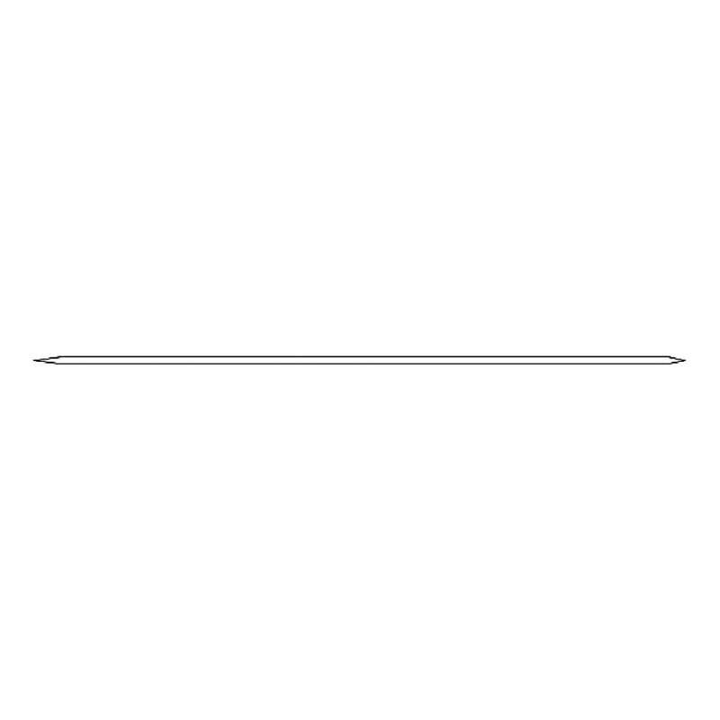 Orthopedic Wire Micro-Aire K-Wire Double Trocar Points Sterile Stainless Steel 0.062 X 6 Inch 