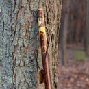 Mabis Healthcare Brazos Hawthorn Rustic Walking Stick, 58-Inch Height 