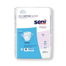 Seni Active Super Moderate to Heavy Absorbent Underwear, Medium (Case of 80)