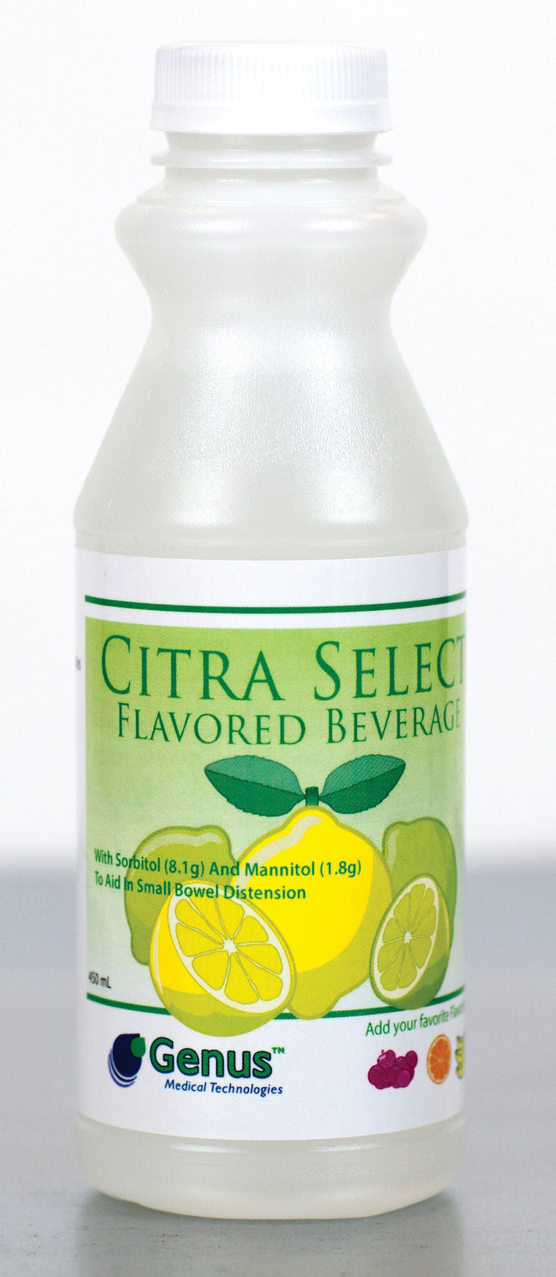 Citra Select Barium Sulfate Contrast Media, Lemon Lime Flavor (Case of 24)