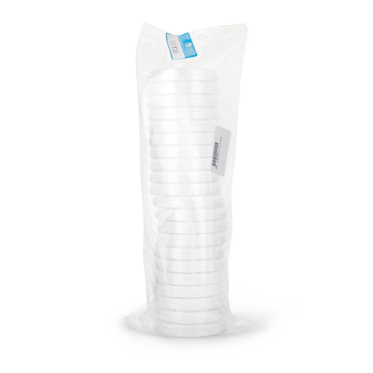 Parter Medical Polystyrene Petri Dish, 100 x 15 millimeters (Sleeve of 20)