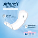 Attends Discreet Liners Bladder Control Pad, 6-Inch Length (Case of 672)