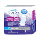 TotalDry Moderate Extra Bladder Control Pad, 13¾-Inch Length (Case of 180)