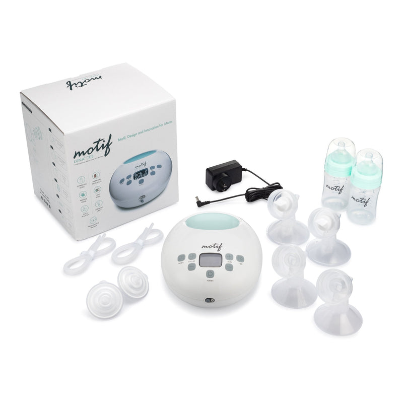 Motif Medical Luna Double Electric Breast Pump Kit (4/CS) 