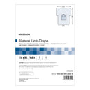 McKesson Sterile Bilateral Limb Drape, 116 x 88 x 144 Inch (Case of 12)