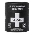 Strap Bamboo Fiber Athletic Tape, 1.97 Inch x 5-1/2 Yard, Black (24/CS) 