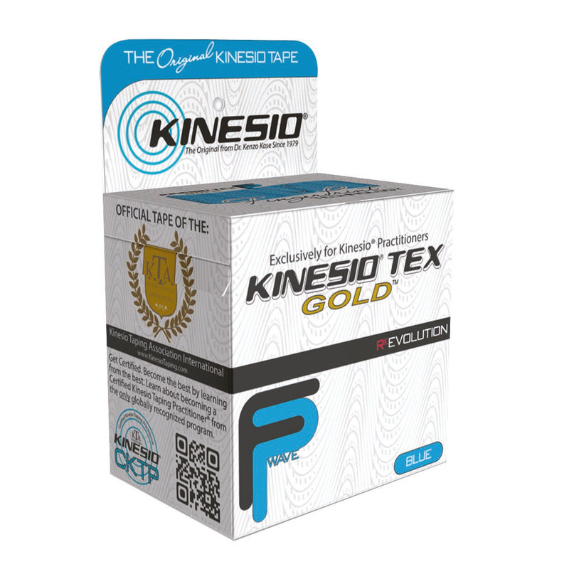 Kinesio Tex Gold FP Kinesiology Tape, 2 Inch x 5-1/2 Yard, Blue (Roll)