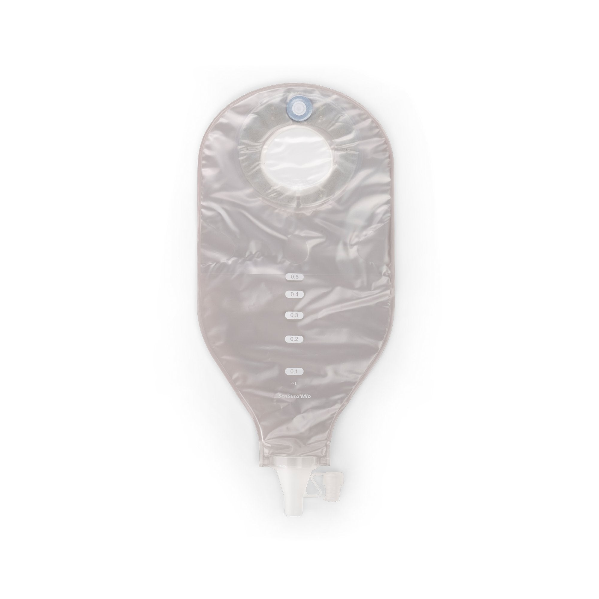 Coloplast SenSura Mio Flex High Output 2-Piece Transparent Ileostomy Pouch, Red Match (10/BX) 