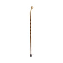 Brazos Twisted Oak Cane, 37-Inch Height, Brown (Each)