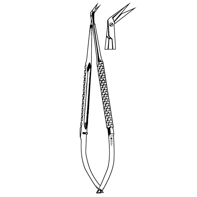 Sklar Toledo Vascular Micro Scissors - 98-9437