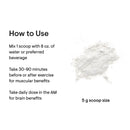 Oral Supplement THORNE Creatine Unflavored Powder 32 oz. Canister (Bottle of 180)