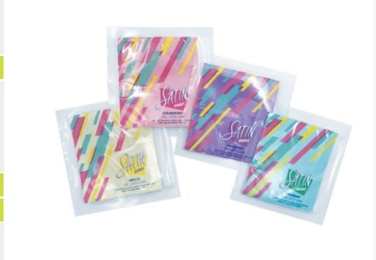 Glyde Satin Dams Oral Dam, Assorted Flavors, 6 x 10 Inch (Case of 100)