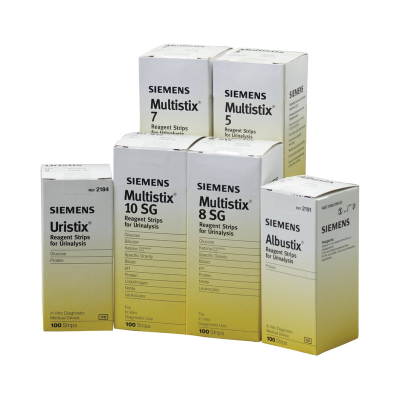 Siemens Multistix Urinalysis Reagent Strips, General Chemistry tests (24/CS)
