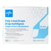 General Purpose Drape Medline Poly Lined Towel Drape 18 W X 26 L Inch Sterile (300/CS)