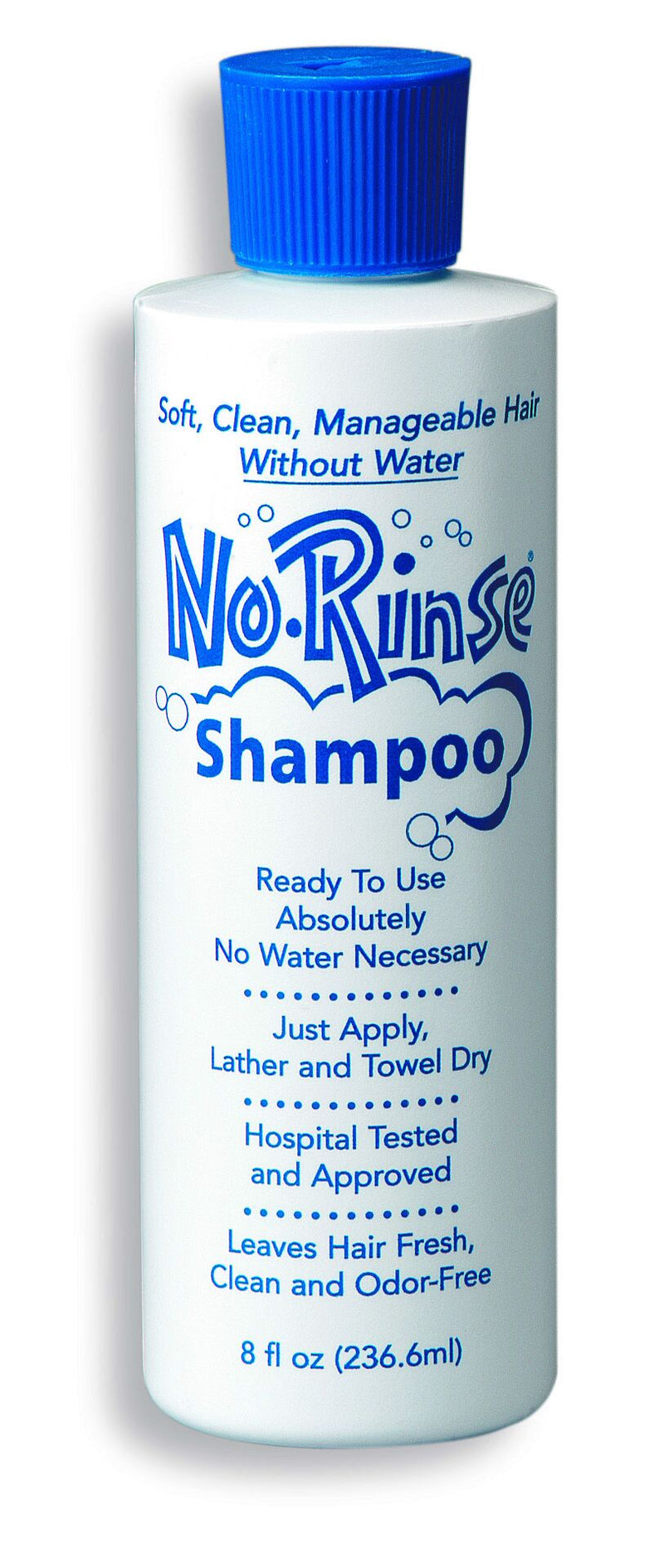 No-Rinse Rinse-Free Shampoo, 8 oz. Bottle (Each)