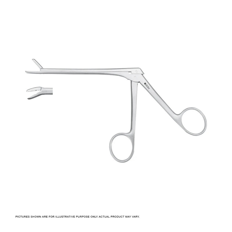 Sklar Caspar Rongeur - 7", Angled Down, 4mm, Detachable Shaft - 43-1584 