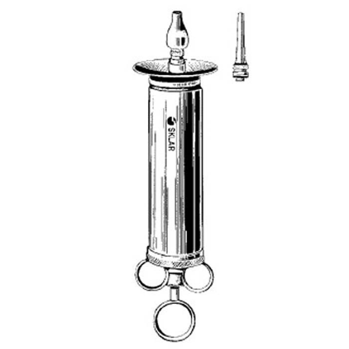 Tip Bulbous, Screw On Pomeroy Ear Syringe (Case of 12)