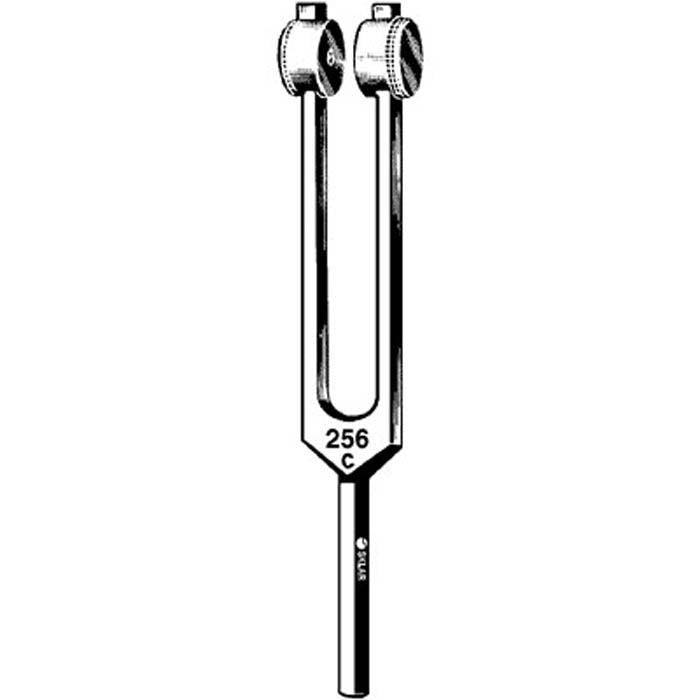 Tuning Fork with Weight Aluminum Alloy 256 cps (Box of 20)