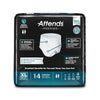 Attends Premier Underwear, Heavy Absorbency, X-Large, 58 – 68 Inch Waist/Hip (14/BG)