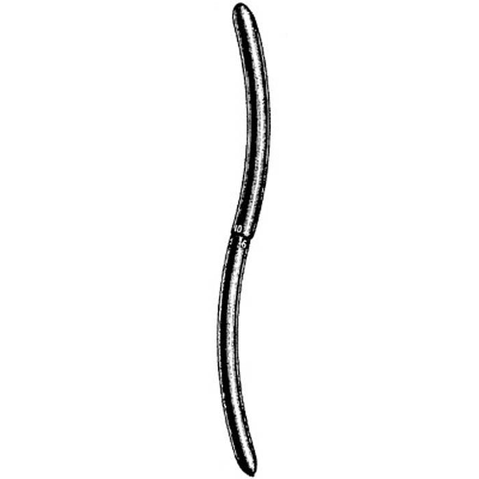 Uterine Dilator Sklar 9 - 10 mm Diameter Hegar Stainless Steel NonSterile (Box)