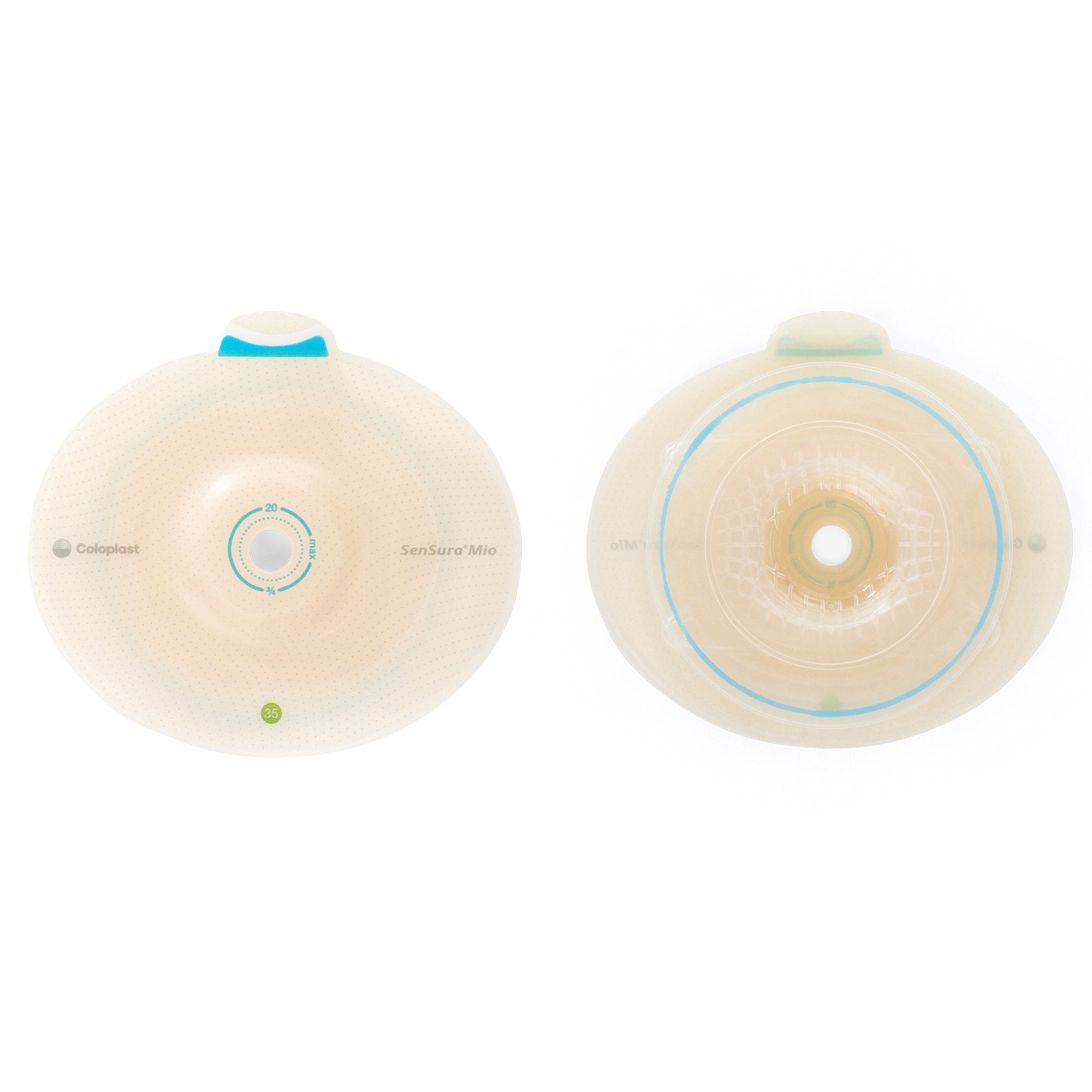 Coloplast SenSura Mio Convex Flex Ostomy Barrier, Trim to fit 10 – 20 mm Stoma Opening (5/BX) 