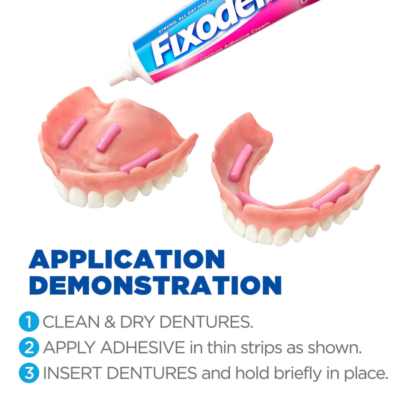 Procter & Gamble Fixodent Original Denture Adhesive Cream, 0.75 Oz (24/CS) 