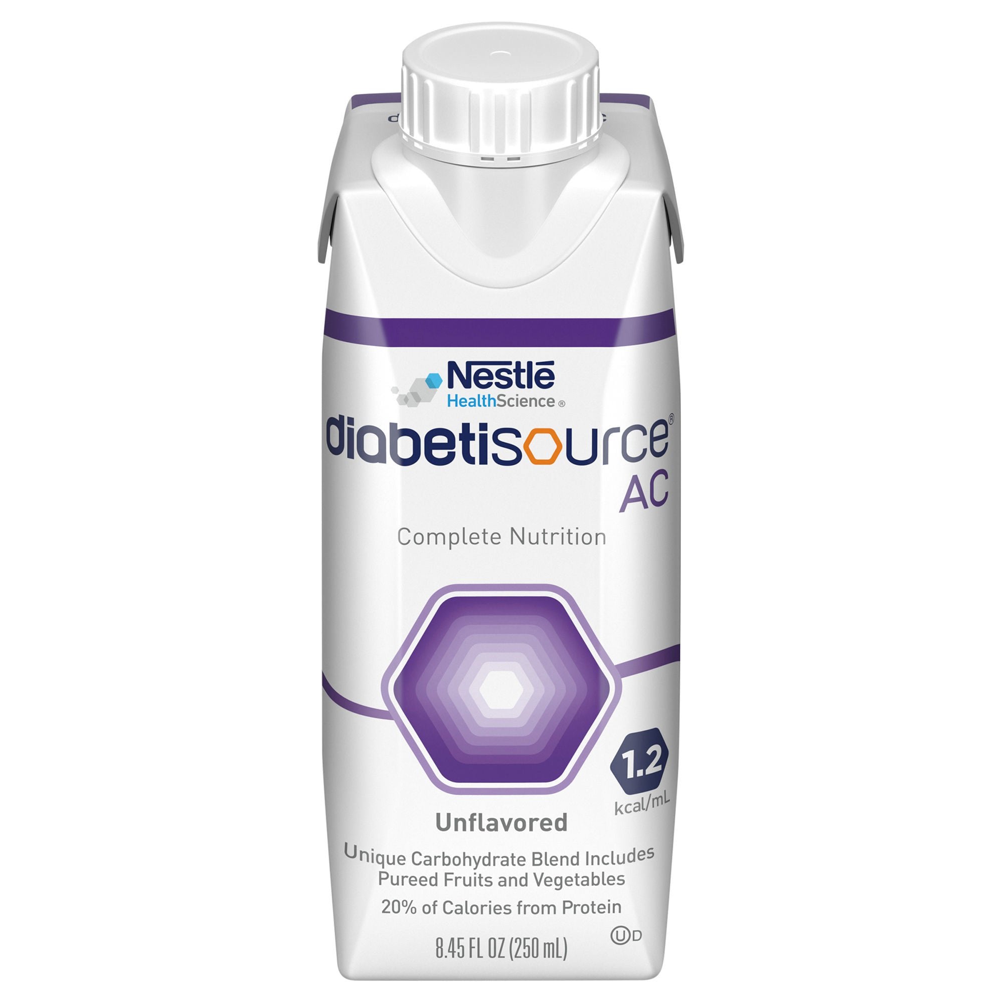 Diabetisource AC Tube Feeding Formula, 8.45 oz. Carton (Case of 24)