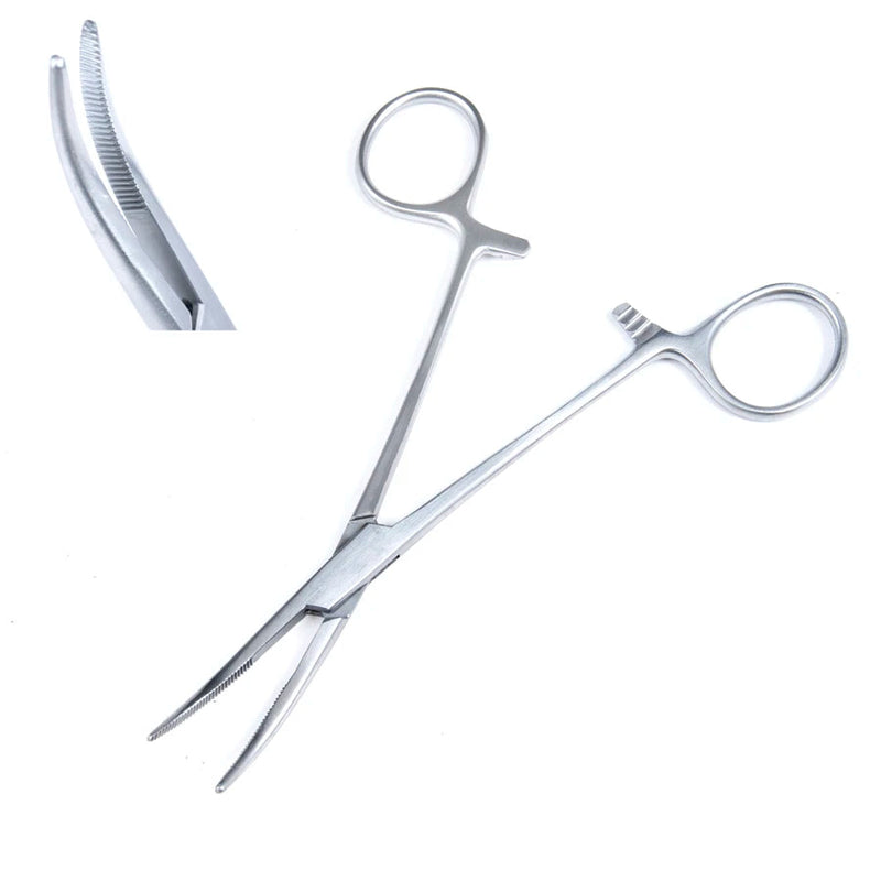 Sklarlite XD Kelly Hemostatic Forceps - 5-1/2", Curved, Extra Light and Extra Delicate - 23-2508 