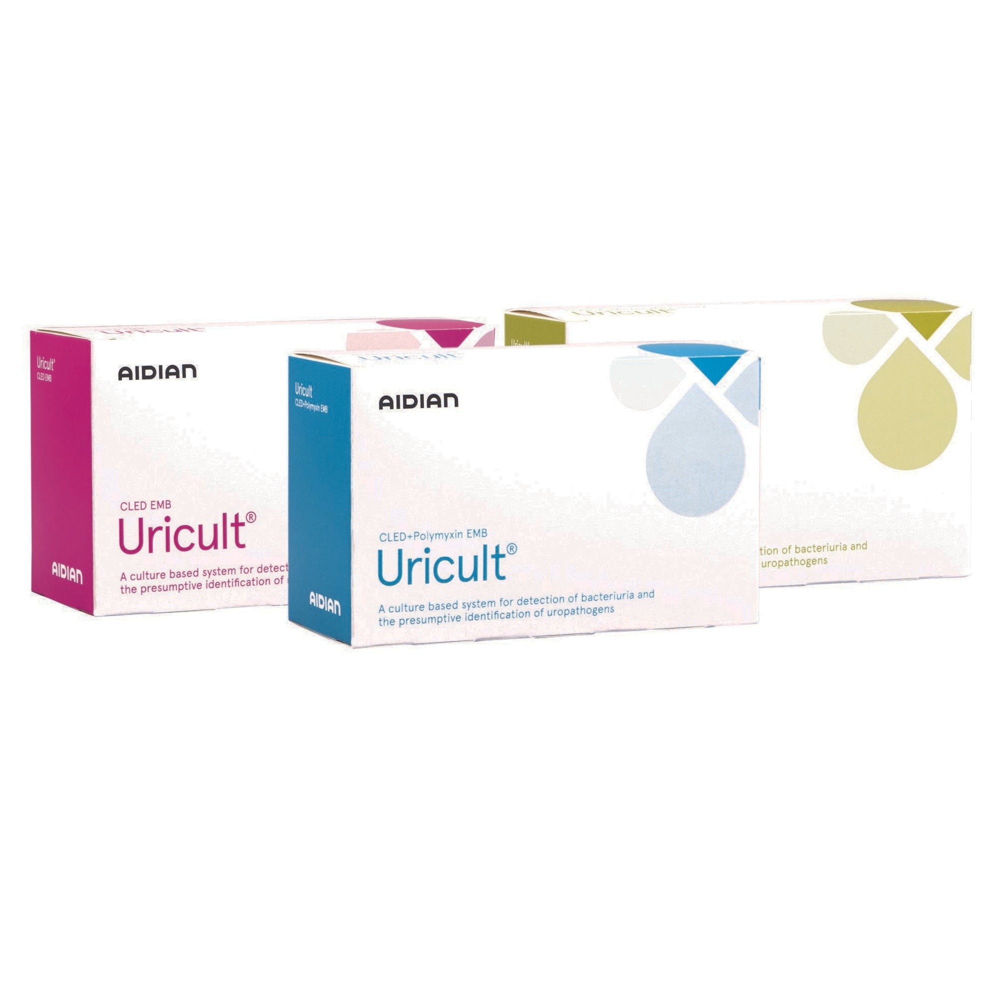 LifeSign Urinalysis Test Kit Uricult CLED / Polymyxin / EMB 10 Tests CLIA Non-Waived (10/BX) 