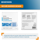 Super Absorbent Charcoal Dressing McKesson Square 4 X 4 Inch With Border Sterile (Case of 240)