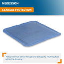Super Absorbent Charcoal Dressing McKesson Square 6 X 6 Inch Without Border Sterile (Case of 200)